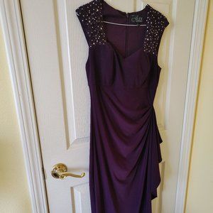 Formal Dress - Alex Evenings Plum Petite Size 4 - worn once